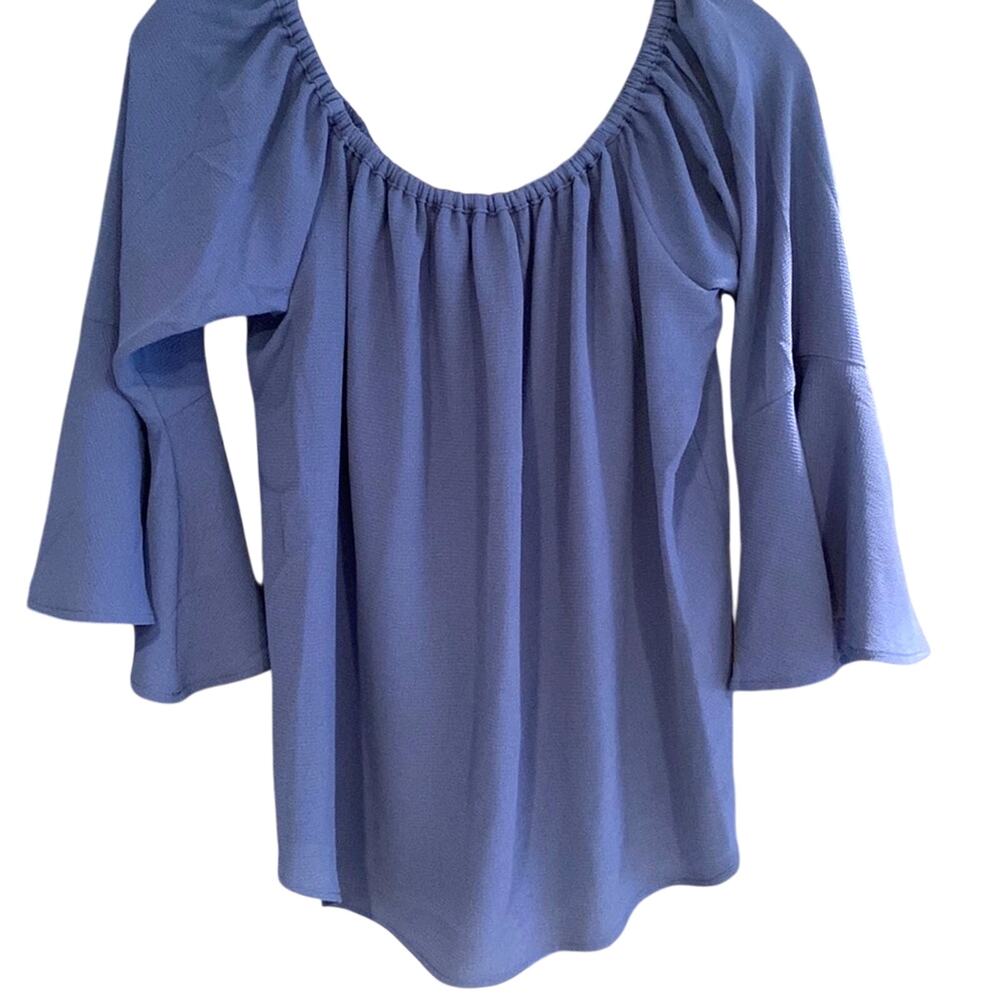 Harve Bernard blouse bell sleeve